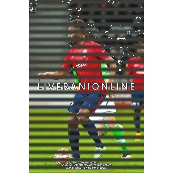 Soualiho MEITE - 11.12.2014 - Lille / Wolfsbourg - Europa League Photo : Dave Winter / Icon Sport /Agenzia Aldo Liverani sas - ITALY ONLY - EDITORIAL USE ONLY