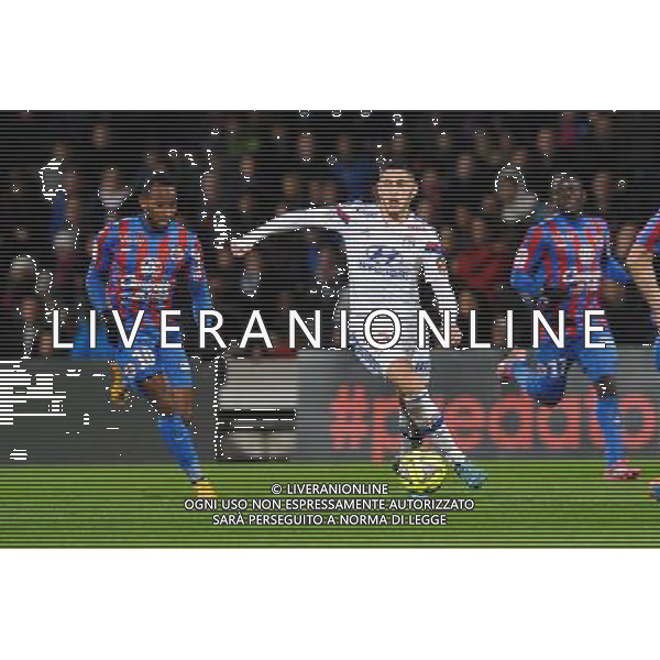 Yassine BENZIA - 12.12.2014 - Lyon / Caen - 18eme journee de Ligue 1 - Photo : Jean Paul Thomas / Icon Sport AG ALDO LIVERANI SAS ONLY ITALY