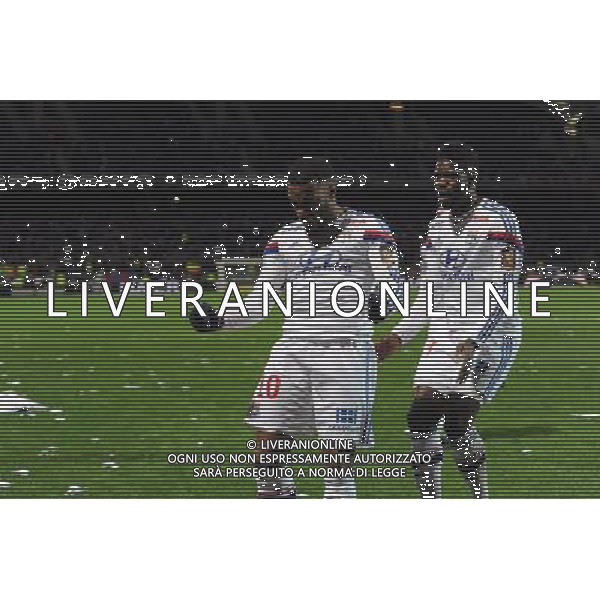 Joie Alexandre LACAZETTE - 12.12.2014 - Lyon / Caen - 18eme journee de Ligue 1 - Photo : Jean Paul Thomas / Icon Sport AG ALDO LIVERANI SAS ONLY ITALY