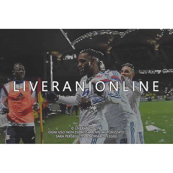 Joie Alexandre LACAZETTE - 12.12.2014 - Lyon / Caen - 18eme journee de Ligue 1 - Photo : Jean Paul Thomas / Icon Sport AG ALDO LIVERANI SAS ONLY ITALY