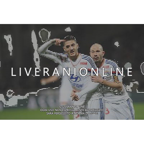 Joie Yassine BENZIA - 12.12.2014 - Lyon / Caen - 18eme journee de Ligue 1 - Photo : Jean Paul Thomas / Icon Sport AG ALDO LIVERANI SAS ONLY ITALY