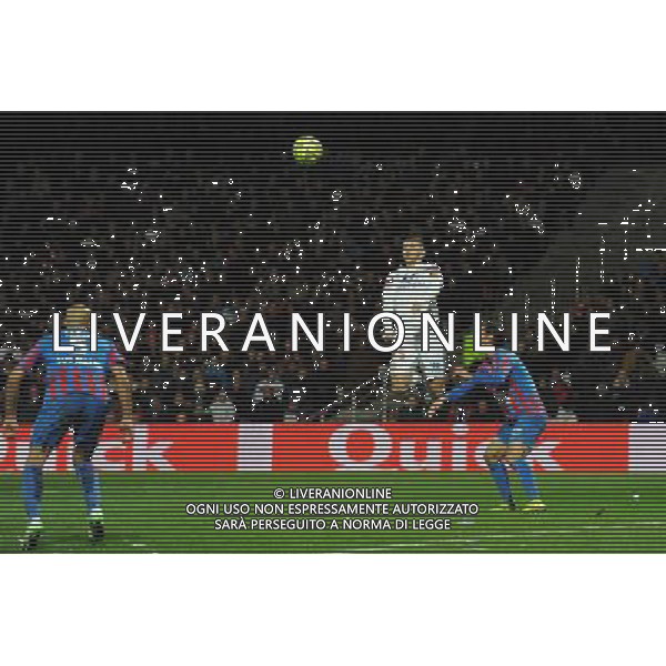 Yassine BENZIA - 12.12.2014 - Lyon / Caen - 18eme journee de Ligue 1 Photo : Jean Paul Thomas / Icon Sport AG ALDO LIVERANI SAS ONLY ITALY