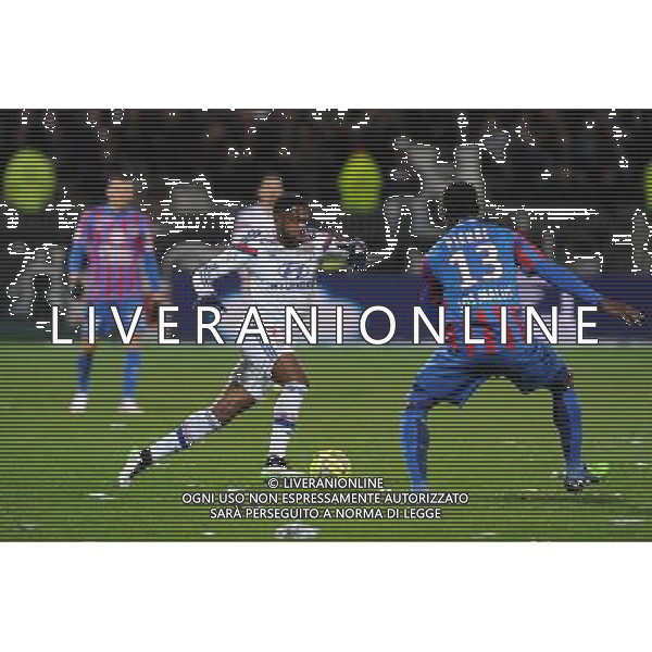 Arnold MVUEMBA - 12.12.2014 - Lyon / Caen - 18eme journee de Ligue 1 Photo : Jean Paul Thomas / Icon Sport AG ALDO LIVERANI SAS ONLY ITALY