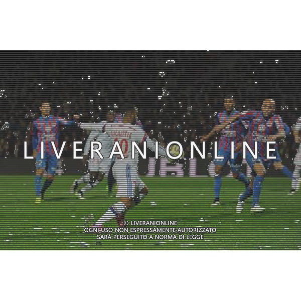 BUT DE Alexandre LACAZETTE - 12.12.2014 - Lyon / Caen - 18eme journee de Ligue 1 Photo : Jean Paul Thomas / Icon Sport AG ALDO LIVERANI SAS ONLY ITALY