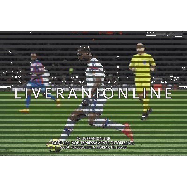 Henri BEDIMO - 12.12.2014 - Lyon / Caen - 18eme journee de Ligue 1 Photo : Jean Paul Thomas / Icon Sport AG ALDO LIVERANI SAS ONLY ITALY