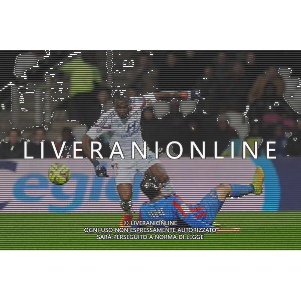 Henri BEDIMO - 12.12.2014 - Lyon / Caen - 18eme journee de Ligue 1 Photo : Jean Paul Thomas / Icon Sport AG ALDO LIVERANI SAS ONLY ITALY