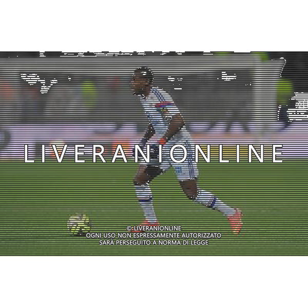 Henri BEDIMO - 12.12.2014 - Lyon / Caen - 18eme journee de Ligue 1 Photo : Jean Paul Thomas / Icon Sport AG ALDO LIVERANI SAS ONLY ITALY