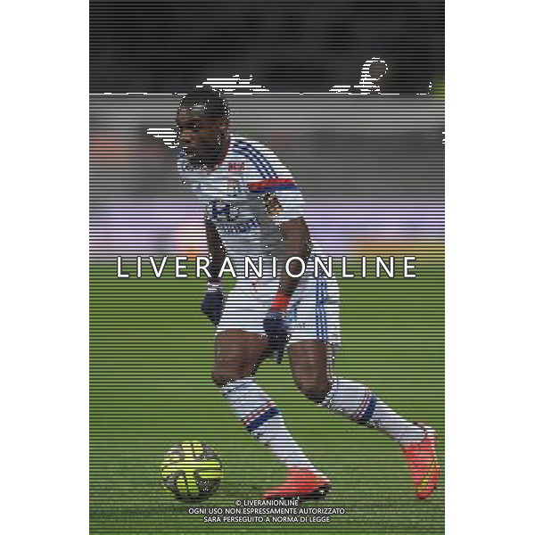 Henri BEDIMO - 12.12.2014 - Lyon / Caen - 18eme journee de Ligue 1 Photo : Jean Paul Thomas / Icon Sport AG ALDO LIVERANI SAS ONLY ITALY