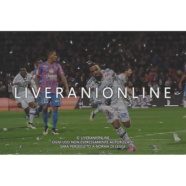 JOIE DE Alexandre LACAZETTE - 12.12.2014 - Lyon / Caen - 18eme journee de Ligue 1 Photo : Jean Paul Thomas / Icon Sport AG ALDO LIVERANI SAS ONLY ITALY
