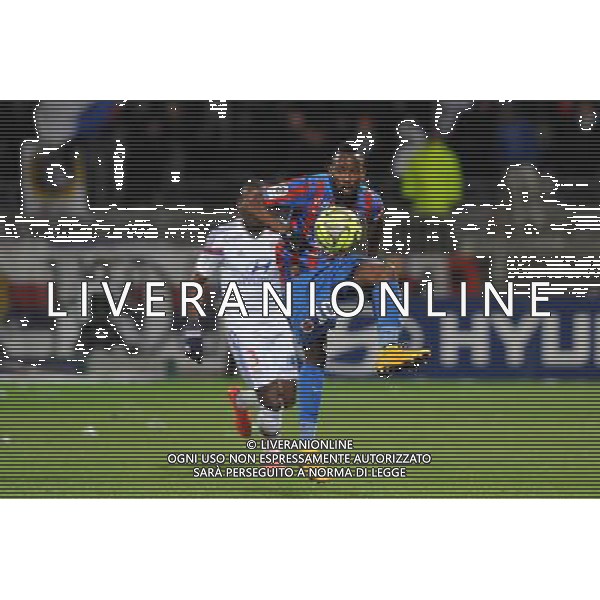 Lenny NANGIS - 12.12.2014 - Lyon / Caen - 18eme journee de Ligue 1 Photo : Jean Paul Thomas / Icon Sport AG ALDO LIVERANI SAS ONLY ITALY