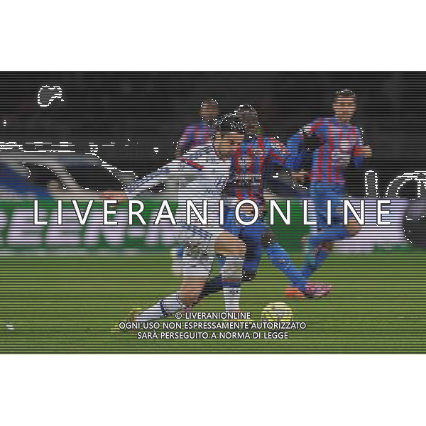Milan BISEVAC - 12.12.2014 - Lyon / Caen - 18eme journee de Ligue 1 Photo : Jean Paul Thomas / Icon Sport AG ALDO LIVERANI SAS ONLY ITALY