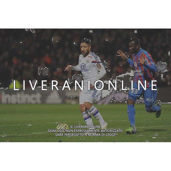 Nabil FEKIR - 12.12.2014 - Lyon / Caen - 18eme journee de Ligue 1 Photo : Jean Paul Thomas / Icon Sport AG ALDO LIVERANI SAS ONLY ITALY