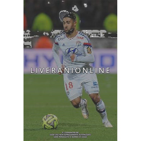 Nabil FEKIR - 12.12.2014 - Lyon / Caen - 18eme journee de Ligue 1 Photo : Jean Paul Thomas / Icon Sport AG ALDO LIVERANI SAS ONLY ITALY