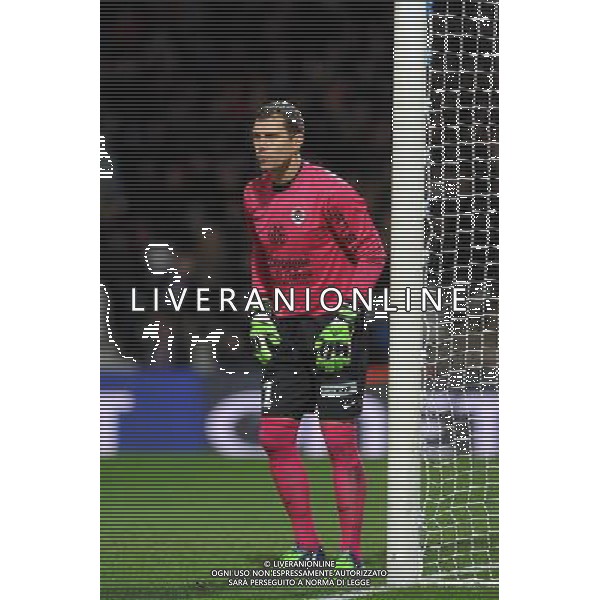 Remy VERCOUTRE - 12.12.2014 - Lyon / Caen - 18eme journee de Ligue 1 Photo : Jean Paul Thomas / Icon Sport AG ALDO LIVERANI SAS ONLY ITALY