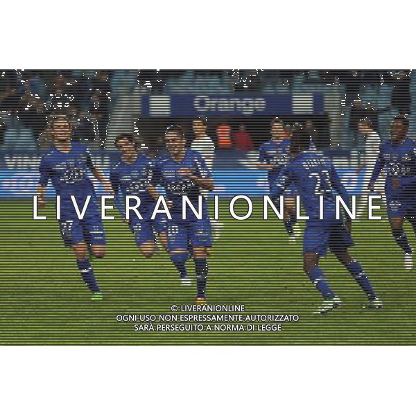 Ryad BOUDEBOUZ - 13.12.2014 - Bastia / Rennes - 18eme journee de Ligue1 Photo : Michel Maestracci / Icon Sport *** Local Caption *** AG ALDO LIVERANI SAS ONLY ITALY *** Local Caption *** AG ALDO LIVERANI SAS ONLY ITALY