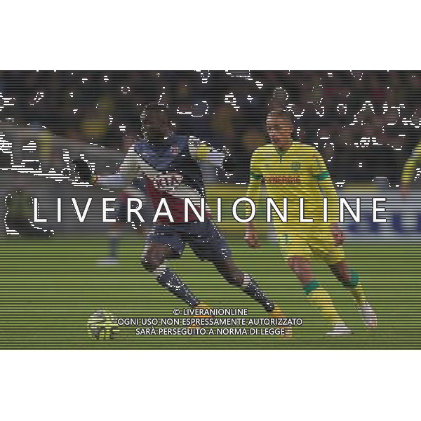 Ludovic SANE / Yacine BAMMOU - 13.12.2014 - Nantes / Bordeaux - 18eme journee de Ligue1 Photo : Vincent Michel / Icon Sport AG ALDO LIVERANI SAS ONLY ITALY