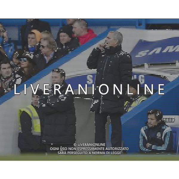 Chelsea manager JosŽ Mourinho during today\'s match Photographer Craig Mercer/CameraSport Football - Barclays Premiership - Chelsea v Hull City - Saturday 13th December 2014 - Stamford Bridge - London © CameraSport - 43 Linden Ave. Countesthorpe. Leicester. England. LE8 5PG - Tel: +44 (0) 116 277 4147 - admin@camerasport.com - www.camerasport.com AG ALDO LIVERANI SAS ONLY ITALY