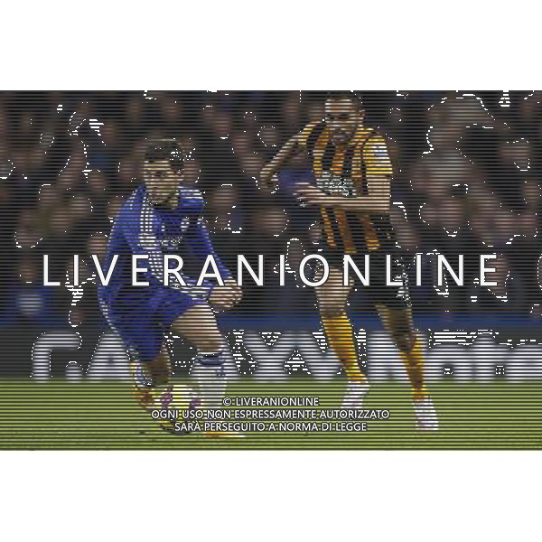 Chelsea\'s Eden Hazard in action during todays match Photographer Craig Mercer/CameraSport Football - Barclays Premiership - Chelsea v Hull City - Saturday 13th December 2014 - Stamford Bridge - London © CameraSport - 43 Linden Ave. Countesthorpe. Leicester. England. LE8 5PG - Tel: +44 (0) 116 277 4147 - admin@camerasport.com - www.camerasport.com AG ALDO LIVERANI SAS ONLY ITALY
