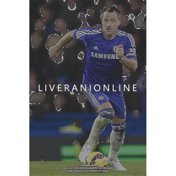Chelsea\'s John Terry in action during todays match Photographer Craig Mercer/CameraSport Football - Barclays Premiership - Chelsea v Hull City - Saturday 13th December 2014 - Stamford Bridge - London © CameraSport - 43 Linden Ave. Countesthorpe. Leicester. England. LE8 5PG - Tel: +44 (0) 116 277 4147 - admin@camerasport.com - www.camerasport.com AG ALDO LIVERANI SAS ONLY ITALY