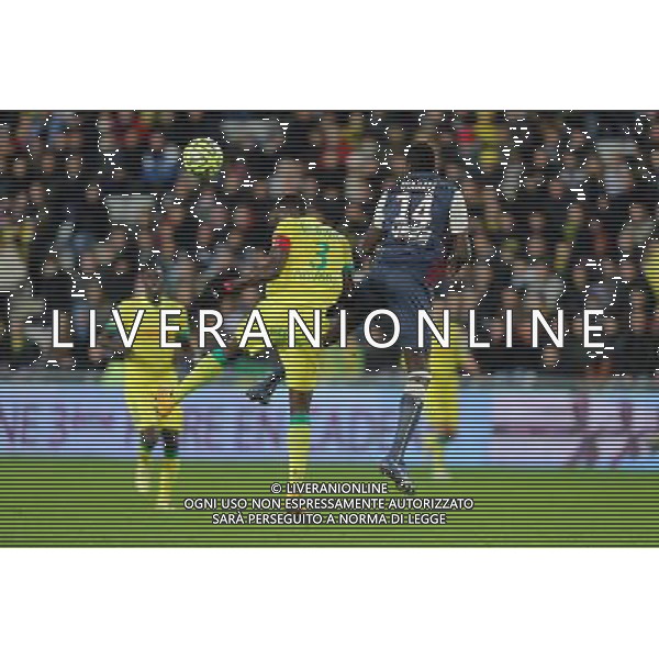 Papi DJILOBODJI / Cheik DIABATE - 13.12.2014 - Nantes / Bordeaux - 18eme journee de Ligue1 Photo : Vincent Michel / Icon Sport AG ALDO LIVERANI SAS ONLY ITALY