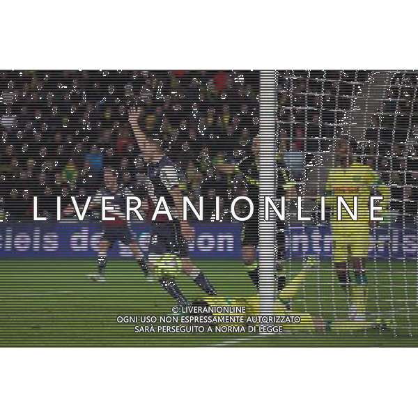 Enzo CRIVELLI / Remy RIOU et Alejandro BEDOYA - 13.12.2014 - Nantes / Bordeaux - 18eme journee de Ligue1 Photo : Vincent Michel / Icon Sport AG ALDO LIVERANI SAS ONLY ITALY