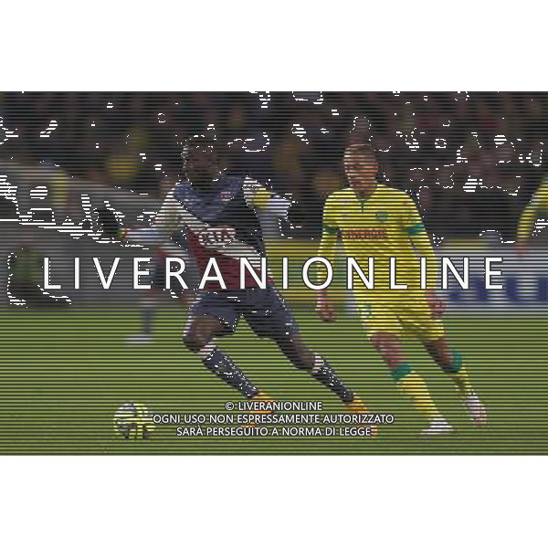Ludovic SANE / Yacine BAMMOU - 13.12.2014 - Nantes / Bordeaux - 18eme journee de Ligue1 Photo : Vincent Michel / Icon Sport AG ALDO LIVERANI SAS ONLY ITALY