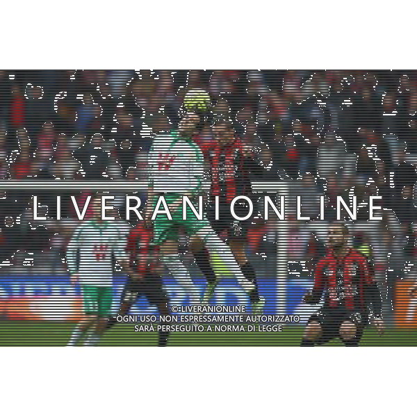 Benjamin CORGNET / Eric BAUTHEAC - 14.12.2014 - Nice / Saint Etienne - 18eme journee de Ligue1 Photo : Manu Blondeau / Icon Sport *** Local Caption *** AG ALDO LIVERANI SAS ONLY ITALY *** Local Caption *** AG ALDO LIVERANI SAS ONLY ITALY