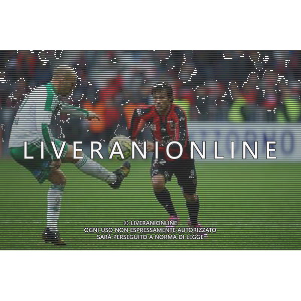Renaud COHADE / Dario CVITANICH - 14.12.2014 - Nice / Saint Etienne - 18eme journee de Ligue1 Photo : Manu Blondeau / Icon Sport AG ALDO LIVERANI SAS ONLY ITALY