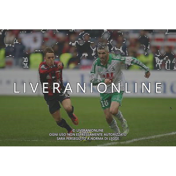 Fabien LEMOINE - 14.12.2014 - Nice / Saint Etienne - 18eme journee de Ligue1 Photo : Manu Blondeau / Icon Sport AG ALDO LIVERANI SAS ONLY ITALY