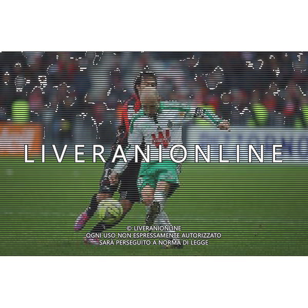 Renaud COHADE - 14.12.2014 - Nice / Saint Etienne - 18eme journee de Ligue1 Photo : Manu Blondeau / Icon Sport AG ALDO LIVERANI SAS ONLY ITALY