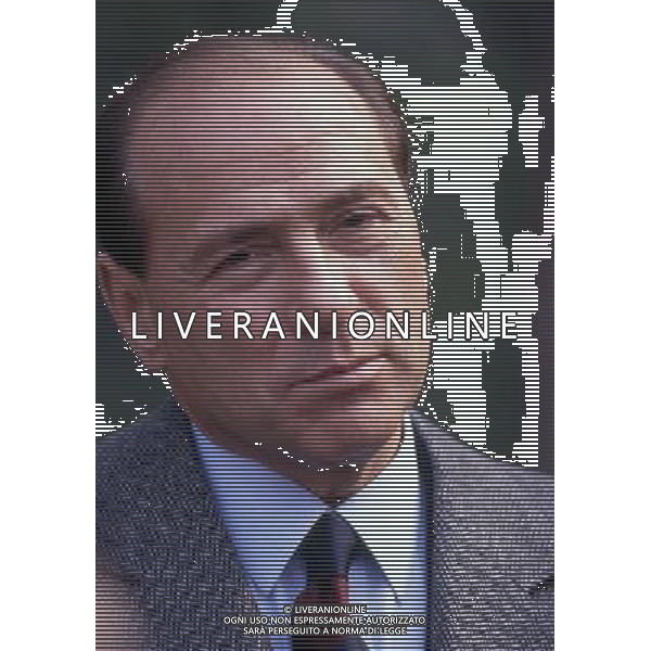 - Retrospettiva - Silvio Berlusconi - 1989/1990 ©/Archivio Agenzia Aldo Liverani
