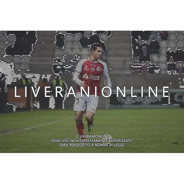 Aissa MANDI - 13.12.2014 - Reims / Evian Thonon - 18eme journee de Ligue1 Photo : Fred Porcu / Icon Sport AG ALDO LIVERANI SAS ONLY ITALY