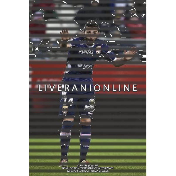 Cedric BARBOSA - 13.12.2014 - Reims / Evian Thonon - 18eme journee de Ligue1 Photo : Fred Porcu / Icon Sport AG ALDO LIVERANI SAS ONLY ITALY