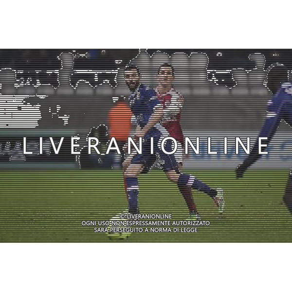 Cedric BARBOSA / Aissa MANDI / Youssouf SABALY - 13.12.2014 - Reims / Evian Thonon - 18eme journee de Ligue1 Photo : Fred Porcu / Icon Sport AG ALDO LIVERANI SAS ONLY ITALY