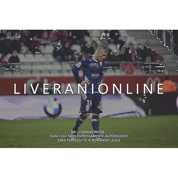 Deception Daniel WASS - 13.12.2014 - Reims / Evian Thonon - 18eme journee de Ligue1 Photo : Fred Porcu / Icon Sport AG ALDO LIVERANI SAS ONLY ITALY