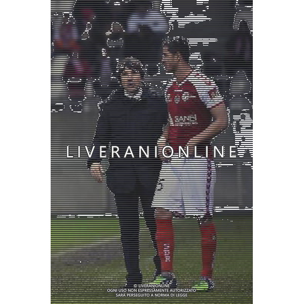 Jean Luc VASSEUR / Anthony WEBER - 13.12.2014 - Reims / Evian Thonon - 18eme journee de Ligue1 Photo : Fred Porcu / Icon Sport AG ALDO LIVERANI SAS ONLY ITALY
