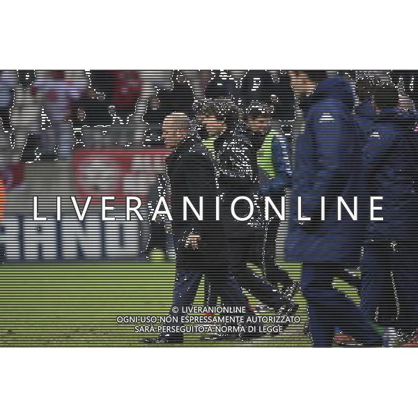 Pascal DUPRAZ / Jean Luc VASSSEUR - 13.12.2014 - Reims / Evian Thonon - 18eme journee de Ligue1 Photo : Fred Porcu / Icon Sport AG ALDO LIVERANI SAS ONLY ITALY