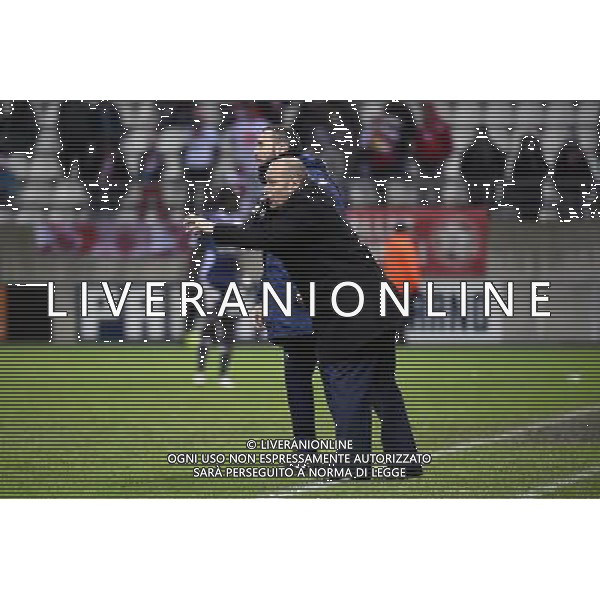 Pascal DUPRAZ / Jose MARTINEZ - 13.12.2014 - Reims / Evian Thonon - 18eme journee de Ligue1 Photo : Fred Porcu / Icon Sport AG ALDO LIVERANI SAS ONLY ITALY