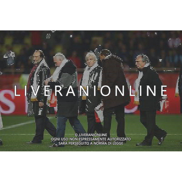 Tour d\'honneur des anciens joueurs de Monaco - 14.12.2014 - Monaco / Marseille - 18eme journee de Ligue1 Photo : Manu Blondeau / Icon Sport *** Local Caption *** AG ALDO LIVERANI SAS ONLY ITALY *** Local Caption *** AG ALDO LIVERANI SAS ONLY ITALY