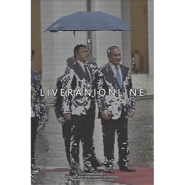 Il Presidente del Consiglio, Matteo Renzi, incontra a Palazzo Chigi il Primo Ministro dello Stato d\'Israele, Benjamin Netanyahu Roma 15 dicembre 2014 ©Corradetti/AGENZIA ALDO LIVERANI SAS