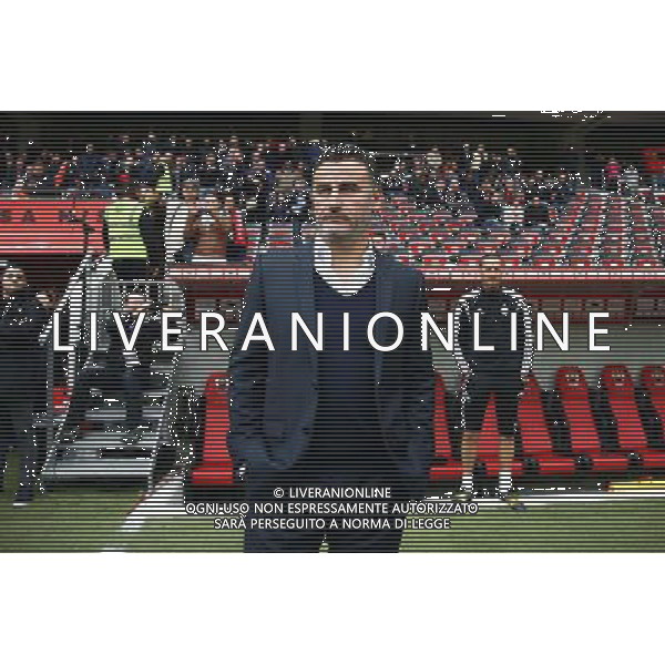 Christophe Galtier - 14.12.2014 - Nice / Saint Etienne - 18eme journee de Ligue1 Photo : Manuel Blondeau / Icon Sport /Agenzia Aldo Liverani sas - ITALY ONLY - EDITORIAL USE ONLY