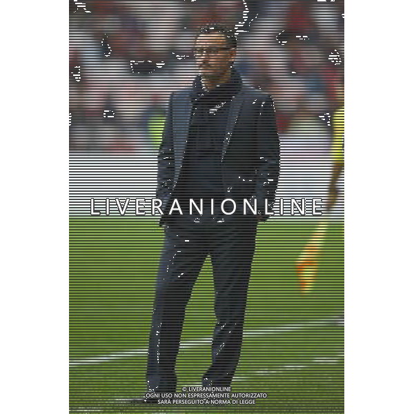 Christophe Galtier - 14.12.2014 - Nice / Saint Etienne - 18eme journee de Ligue1 Photo : Manuel Blondeau / Icon Sport /Agenzia Aldo Liverani sas - ITALY ONLY - EDITORIAL USE ONLY