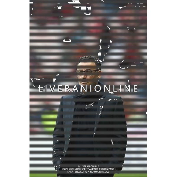 Christophe Galtier - 14.12.2014 - Nice / Saint Etienne - 18eme journee de Ligue1 Photo : Manuel Blondeau / Icon Sport /Agenzia Aldo Liverani sas - ITALY ONLY - EDITORIAL USE ONLY