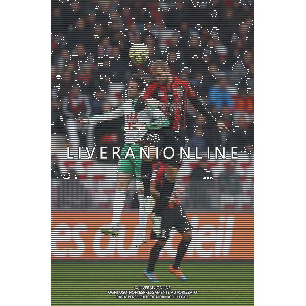 Mathieu Bodmer / Benjamin Corgnet - 14.12.2014 - Nice / Saint Etienne - 18eme journee de Ligue1 Photo : Manuel Blondeau / Icon Sport /Agenzia Aldo Liverani sas - ITALY ONLY - EDITORIAL USE ONLY