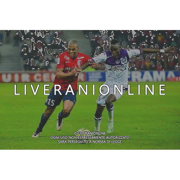 Djibril SIDIBE / Issiaga SYLLA - 14.12.2014 - Lille / Toulouse - 18eme journee de Ligue1 Photo : Dave Winter / Icon Sport /Agenzia Aldo Liverani sas - ITALY ONLY - EDITORIAL USE ONLY
