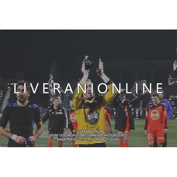 Benjamin Lecomte - 13.12.2014 - Lorient / Metz - 18eme journee de Ligue1 Photo : Philippe Lebrech / Icon Sport /Agenzia Aldo Liverani sas - ITALY ONLY - EDITORIAL USE ONLY