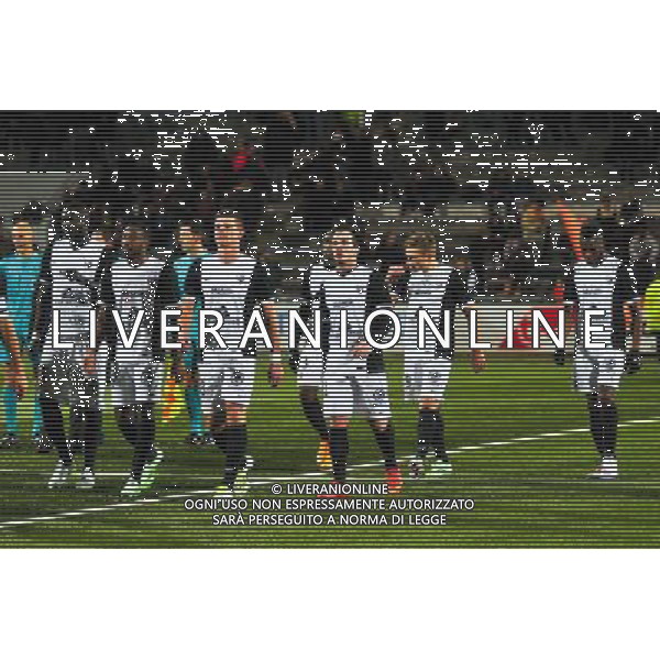 Deception groupe Metz - 13.12.2014 - Lorient / Metz - 18eme journee de Ligue1 Photo : Philippe Lebrech / Icon Sport /Agenzia Aldo Liverani sas - ITALY ONLY - EDITORIAL USE ONLY