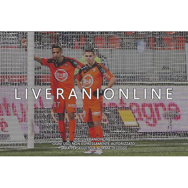 Walid Mesloub / Bryan Pele - 13.12.2014 - Lorient / Metz - 18eme journee de Ligue1 Photo : Philippe Lebrech / Icon Sport /Agenzia Aldo Liverani sas - ITALY ONLY - EDITORIAL USE ONLY
