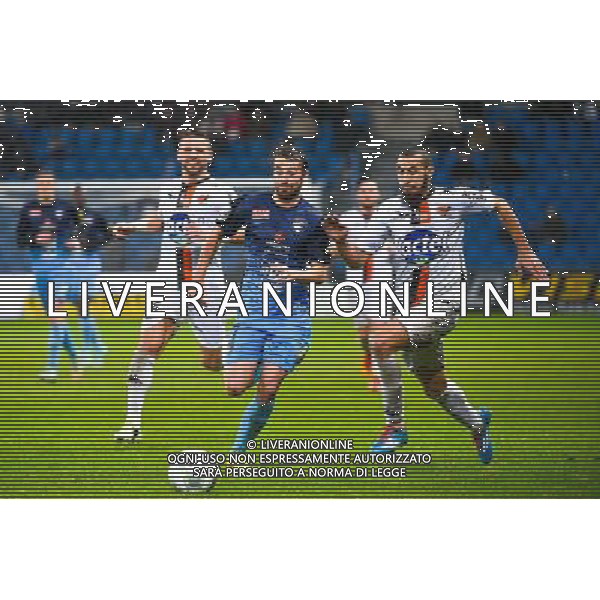 Anthony GONCALVES / Alexandre BONNET / Fouad CHAFIK - 12.12.2014 - Le Havre / Laval - 17eme journee de Ligue 2 Photo : Fred Porcu / Icon Sport /Agenzia Aldo Liverani sas - ITALY ONLY - EDITORIAL USE ONLY