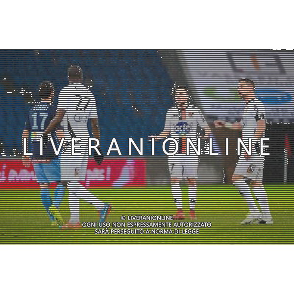 Djibril KONATE / Alexandre BONNET / Martin MIMOUN / Anthony GONCALVES - 12.12.2014 - Le Havre / Laval - 17eme journee de Ligue 2 Photo : Fred Porcu / Icon Sport /Agenzia Aldo Liverani sas - ITALY ONLY - EDITORIAL USE ONLY